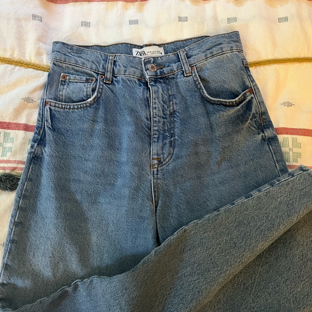 Zara Blue Denim Jeans